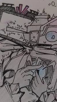 ai character: titan tvman *top* background