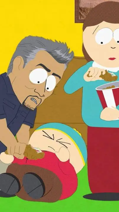 ai character: South Park  background