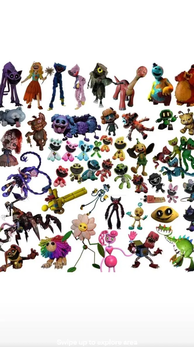ai character: poppy playtime background