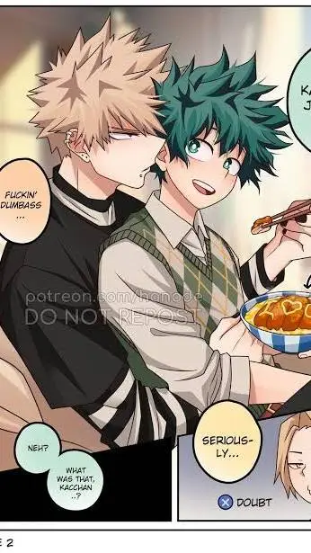 ai character: BakuDeku background