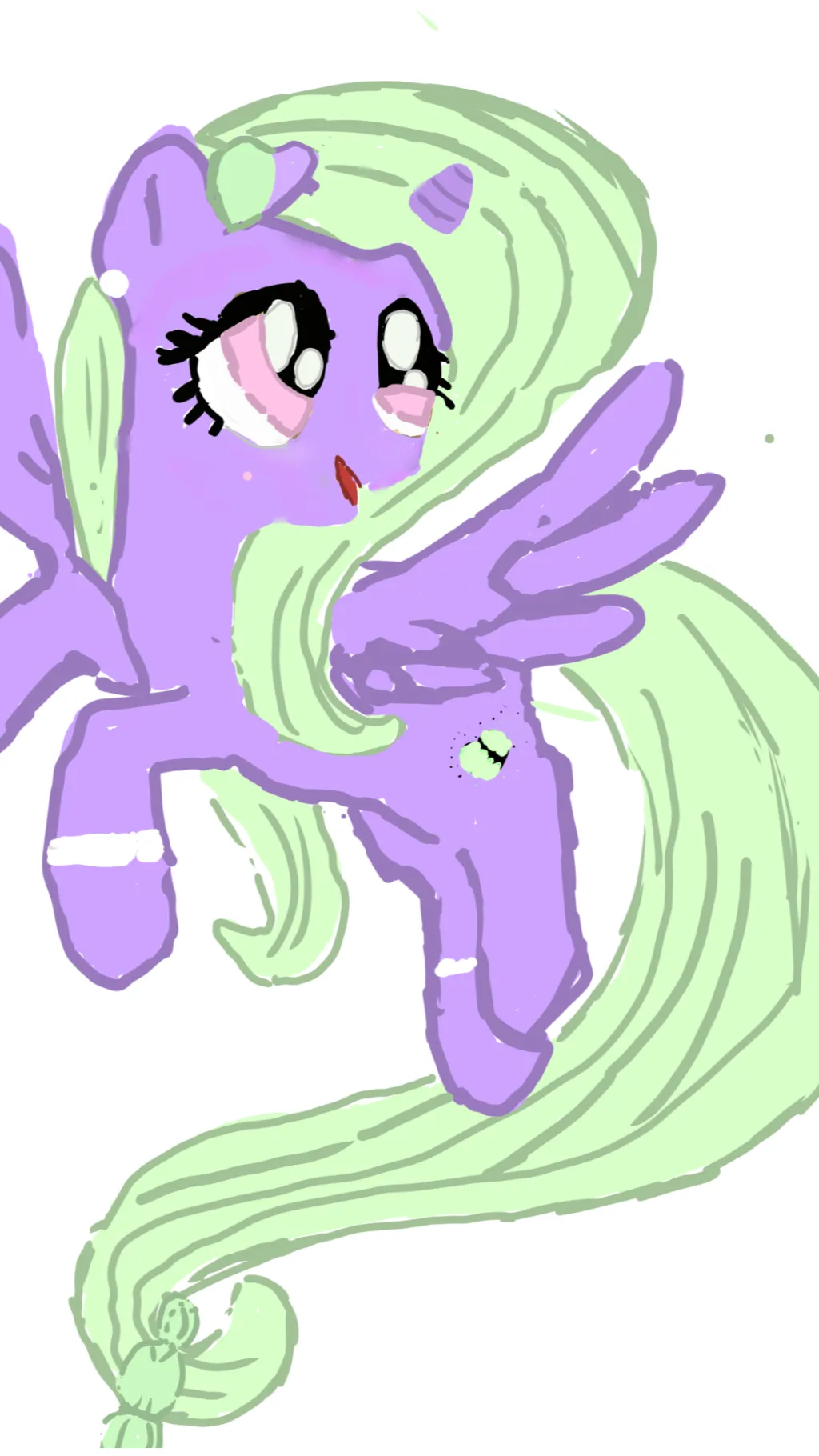 ai character: My little pony background