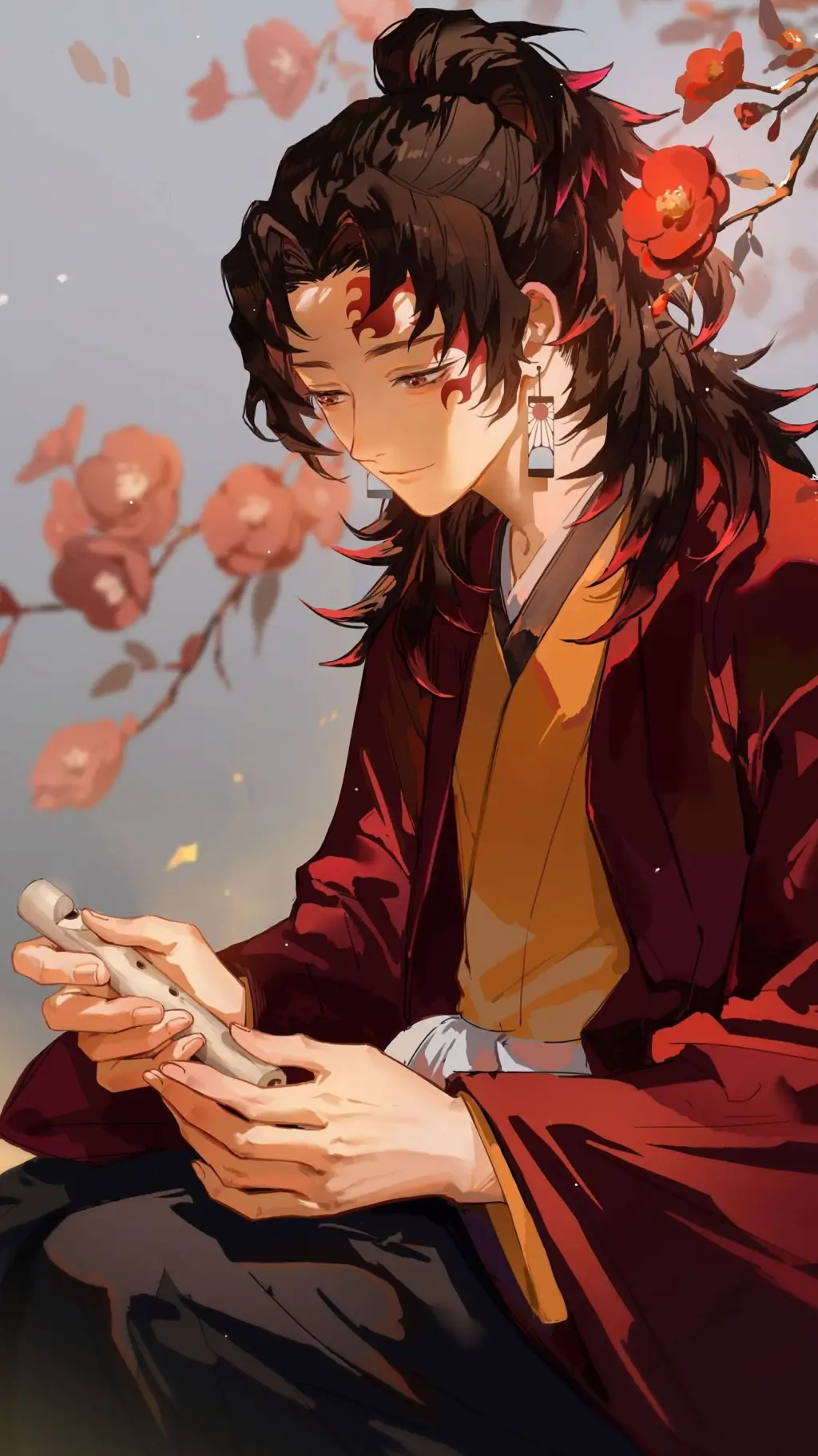 ai character: Yoriichi Tsugikuni background