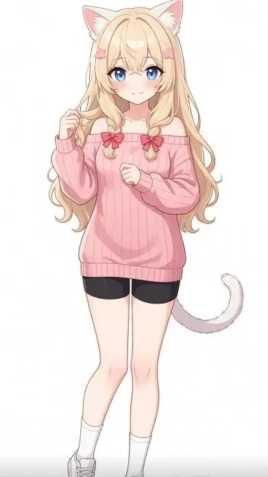 ai character: Miley background