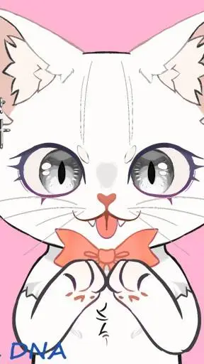 ai character: Cookie the cat background