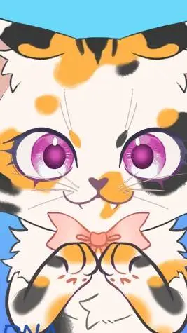 ai character: Cupcake the cat background