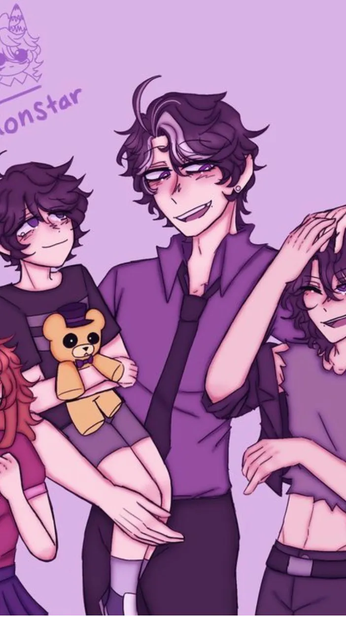 ai character: Afton family  background