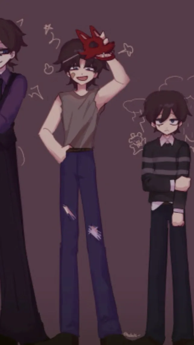 ai character: Afton family  background