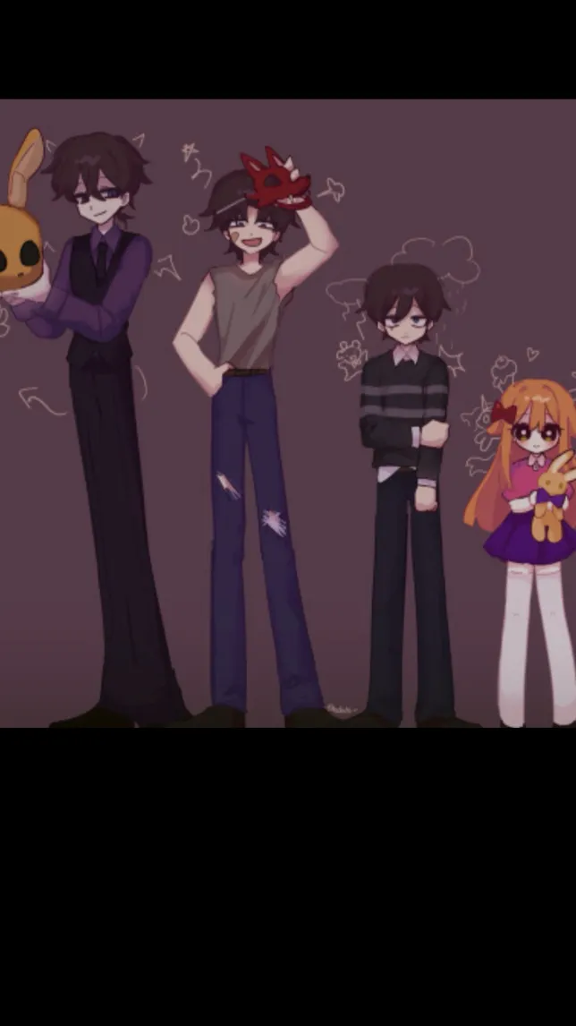 ai character: Years Afton  background