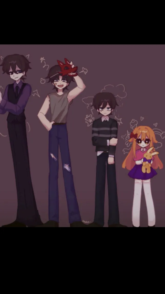 ai character: Years Afton 2 background