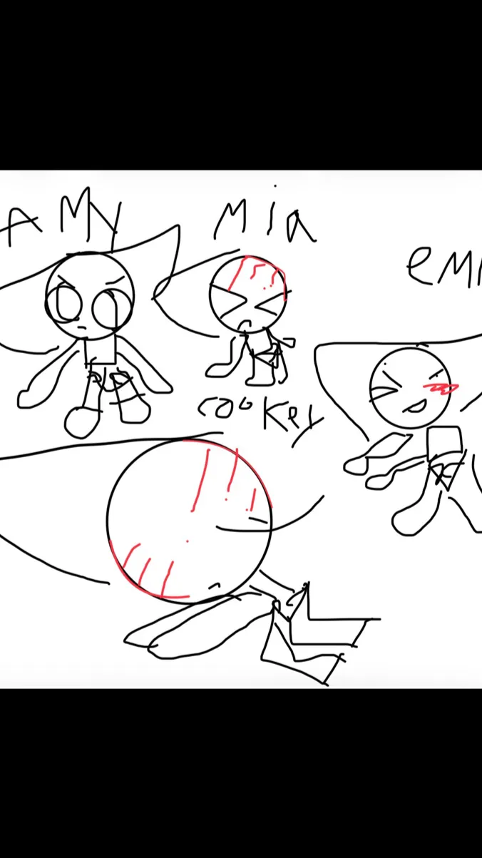 ai character: Emoji cat background