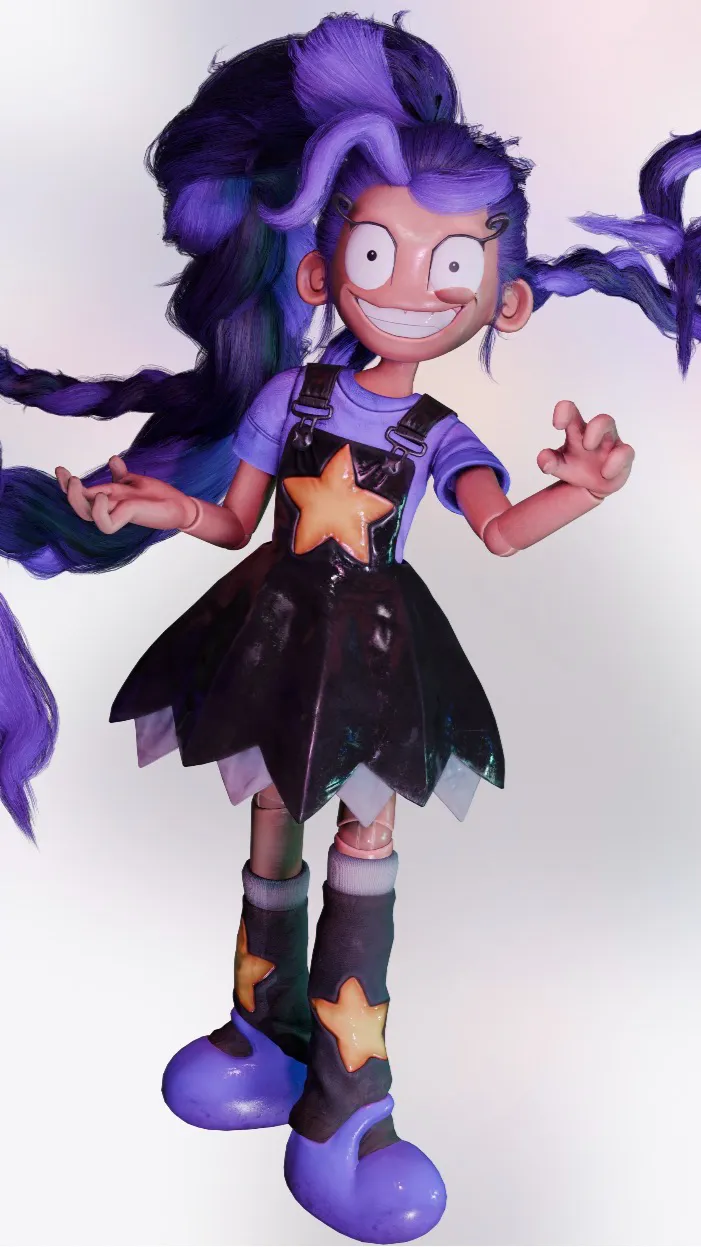 ai character: Lily  background