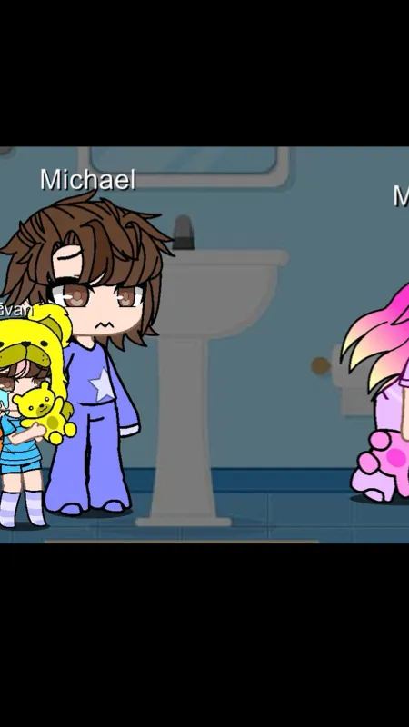 ai character: Michell is sick background