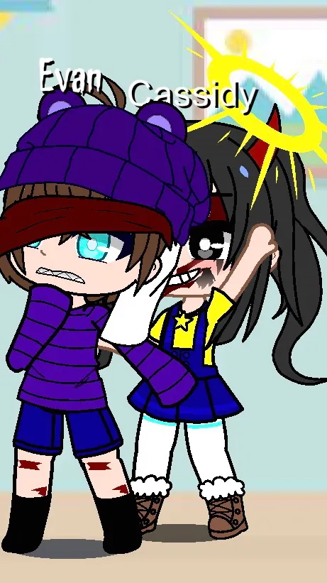 ai character: Evan x Cassidy  background