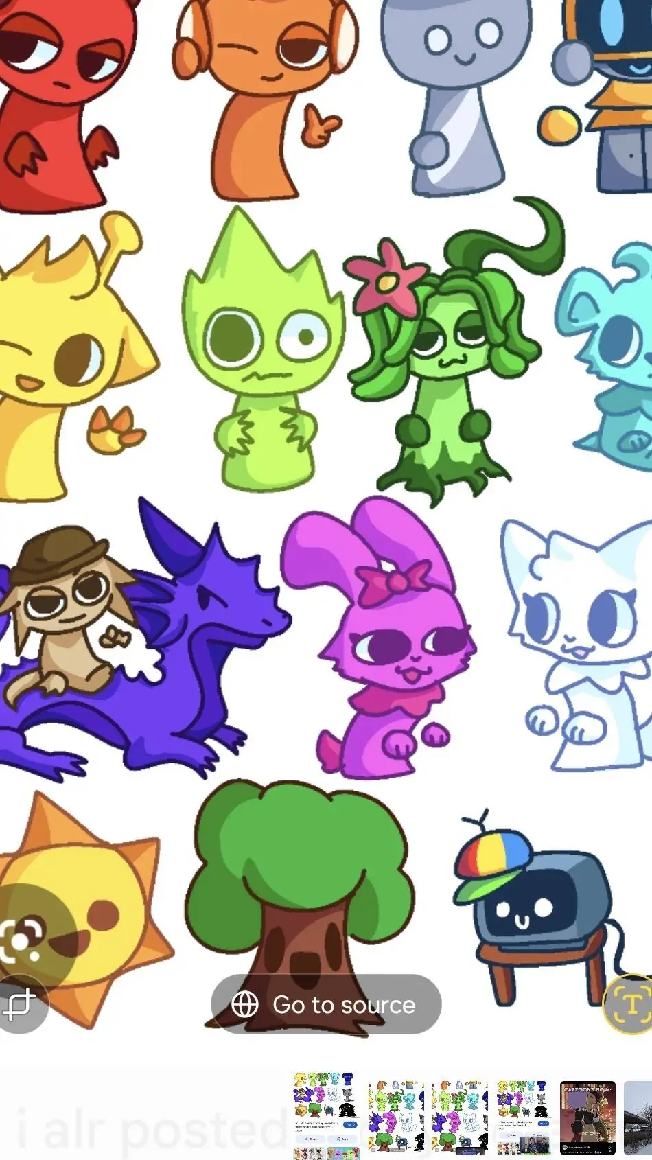 ai character: sprunki background