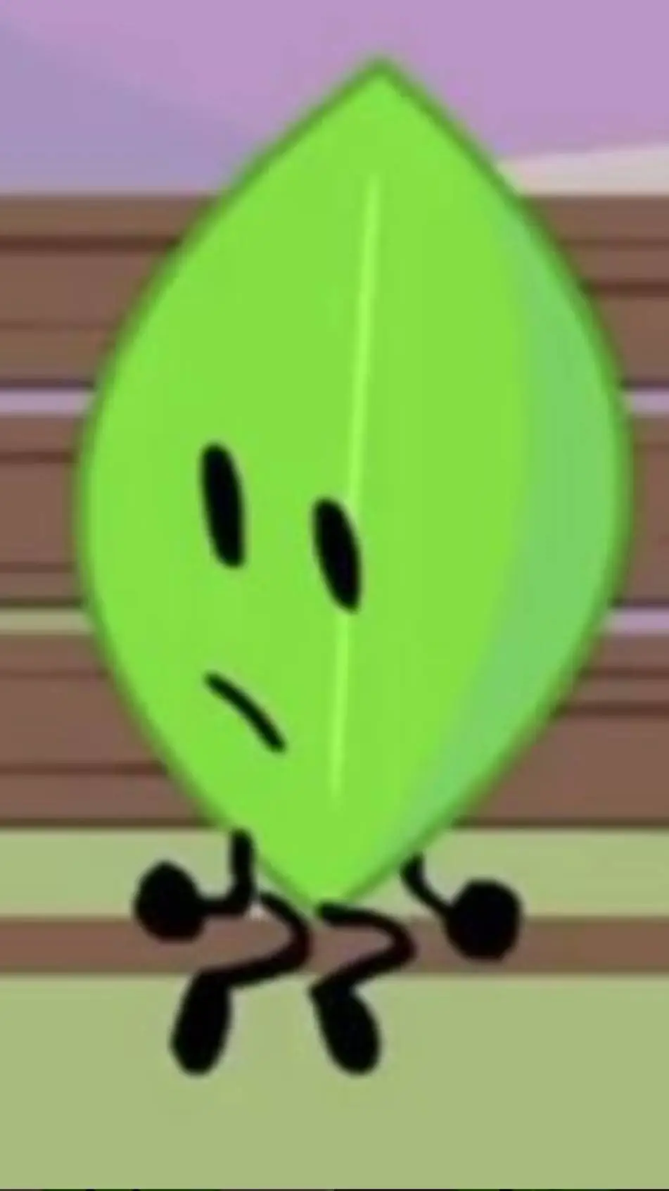ai character: leafy the GOAT  background