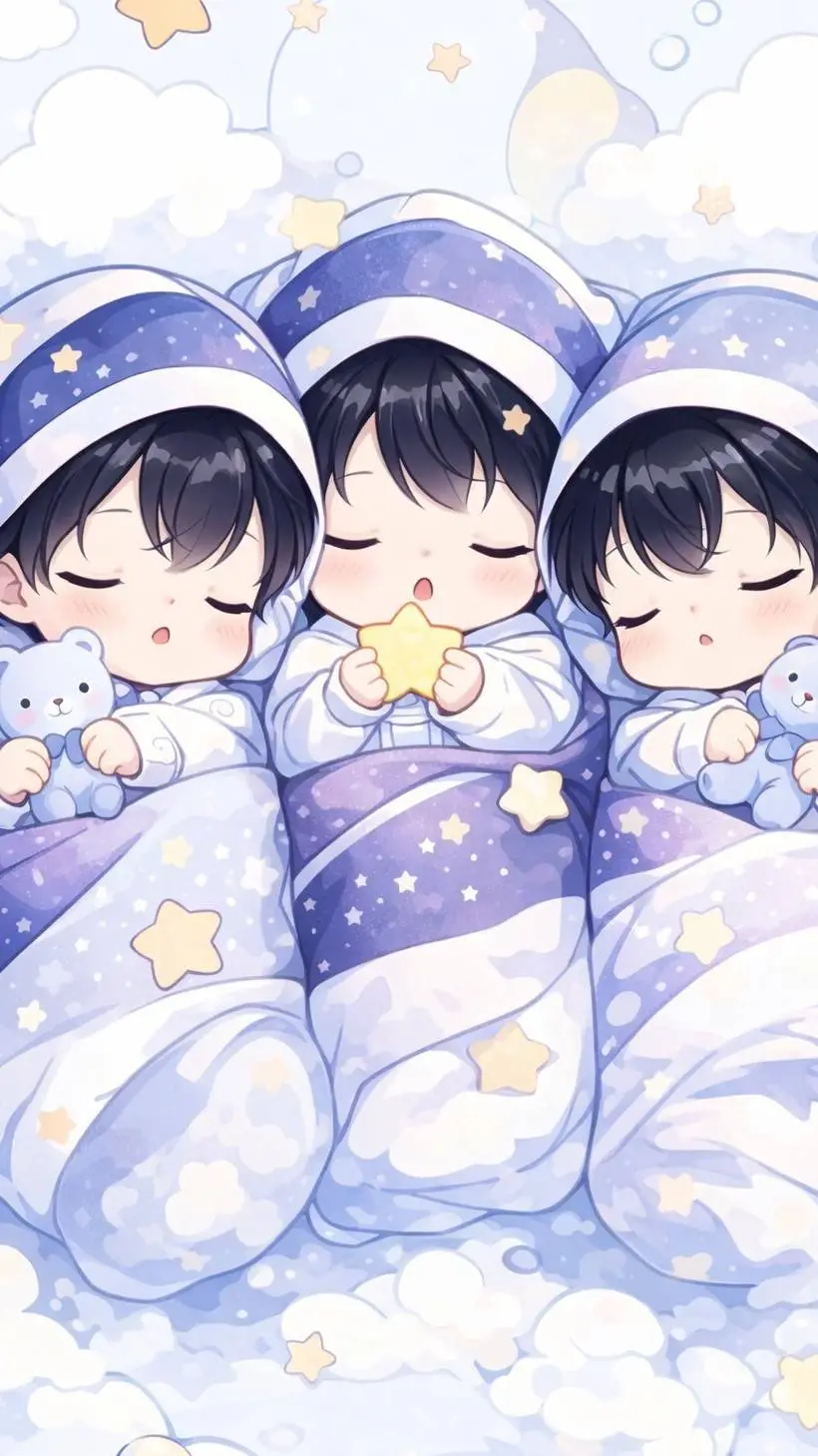 ai character: babies!  background