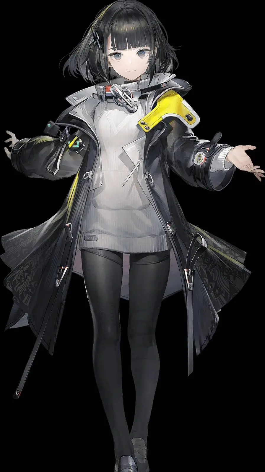ai character: Endmin(no mask)  background