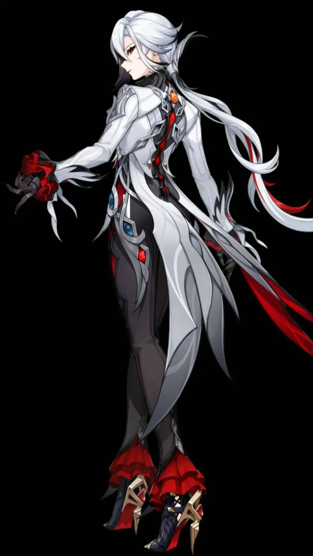 ai character: Arlecchino background