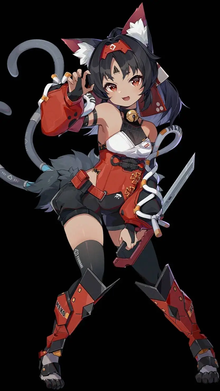 ai character: Nekomata background