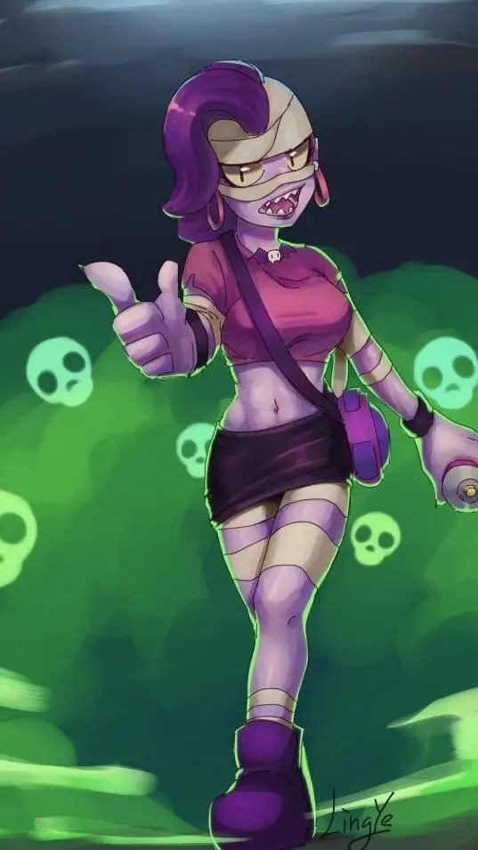 ai character: Emz background