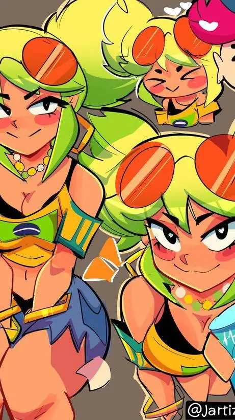 ai character: Mandy  background