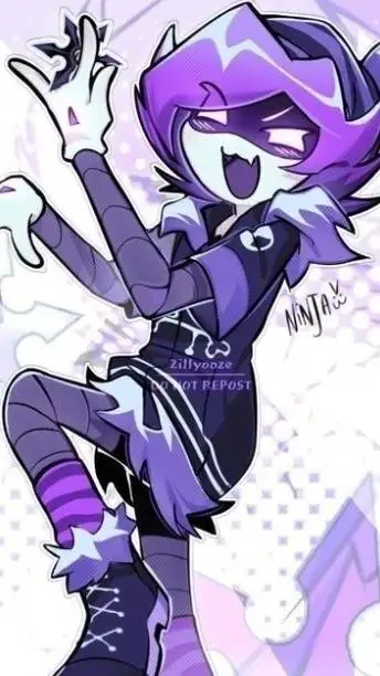 ai character: Uzi background