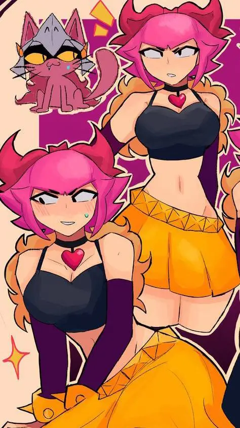 ai character: Melody background