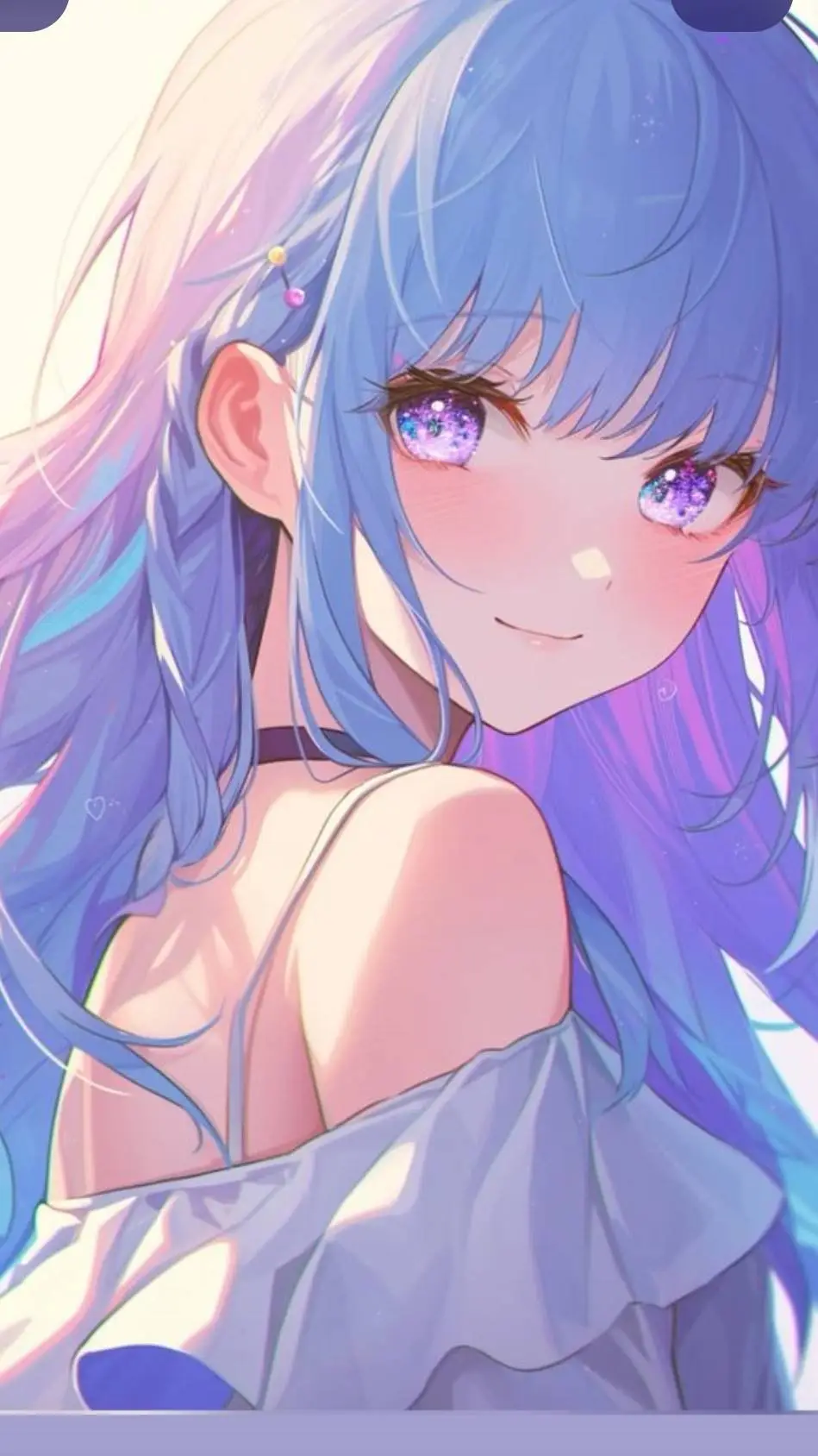 ai character: celeste background