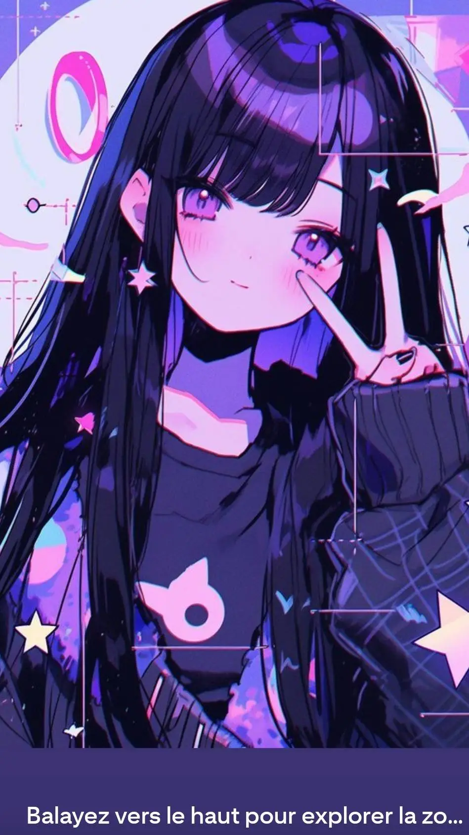 ai character: celeste background