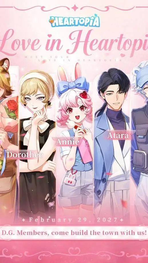 ai character: Heartopia background