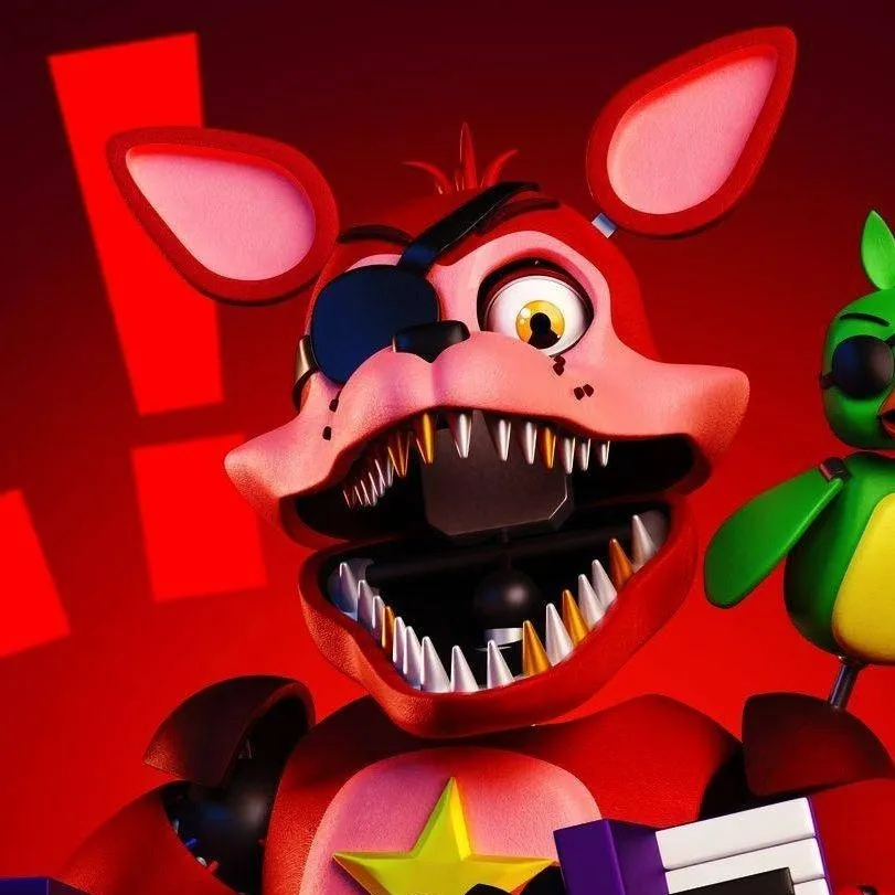 chat with ai character: Rockstar foxy