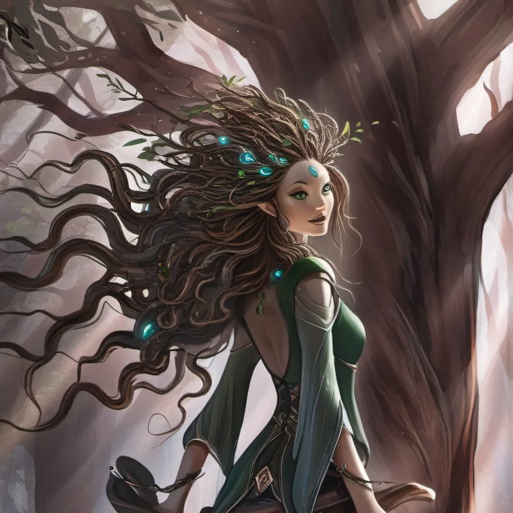 chat with ai character: Dee Dee Dryad 