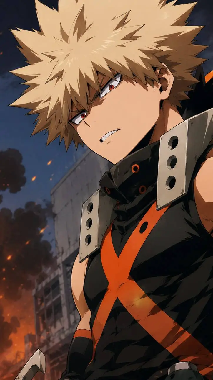 ai character: Bakugo background
