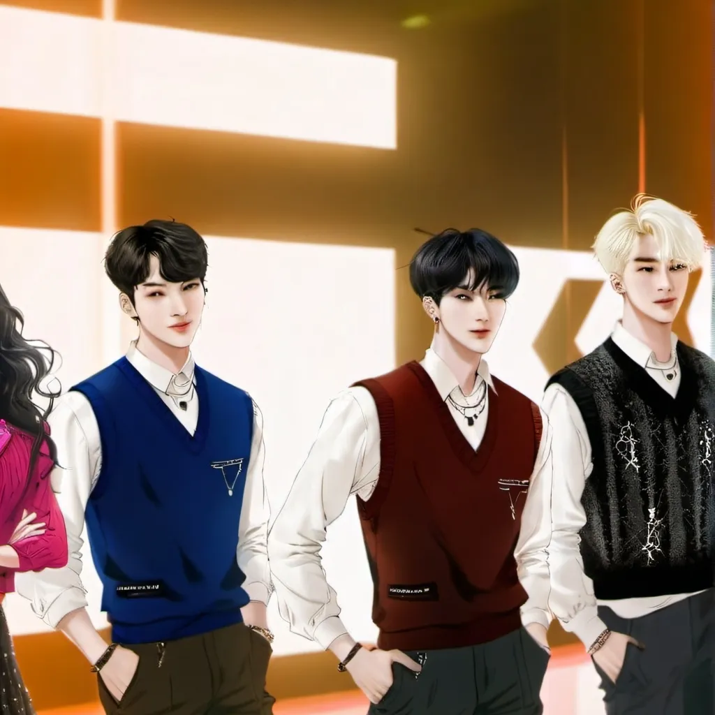 chat with ai character: ♥︎𖤐BP x SKZ 𖤐♥︎