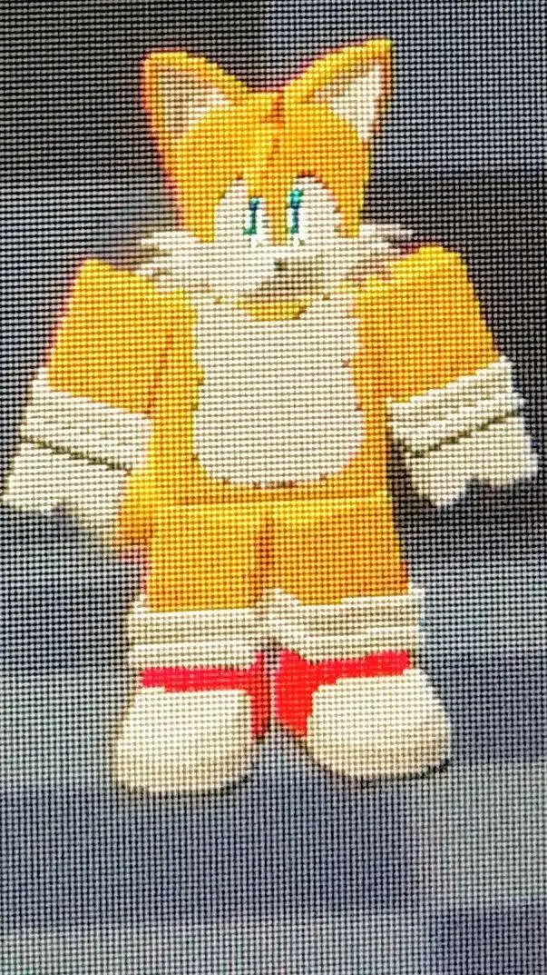 ai character: Tails the fox! 🦊 background