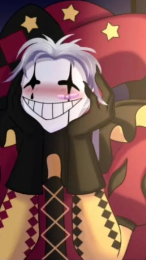 ai character: Pierrot ❤️ background