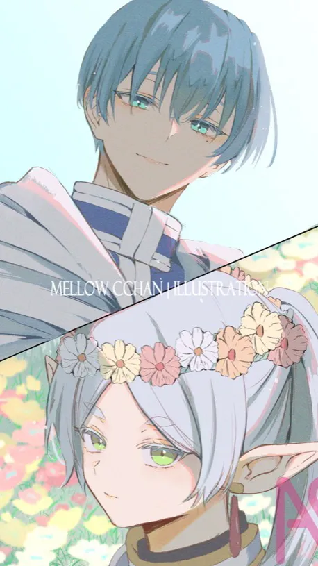 ai character: Himmel🩵 background