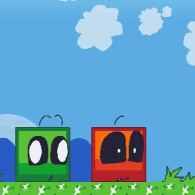 chat with ai character: Green, Brown, Red.