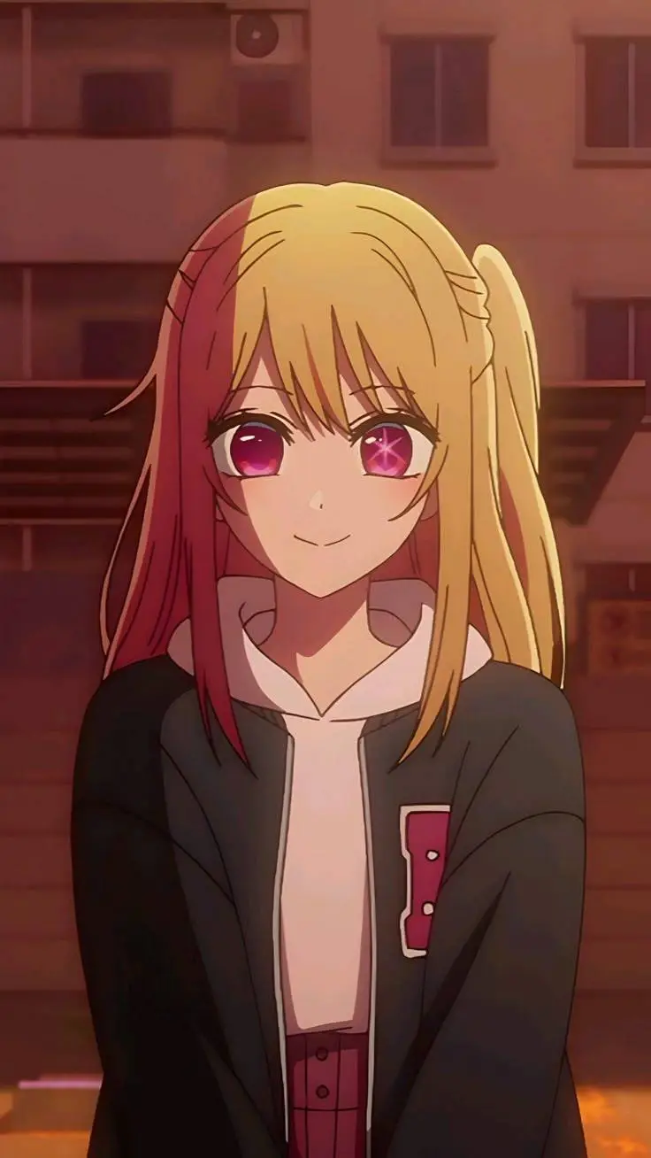 ai character: Ruby Hoshino background