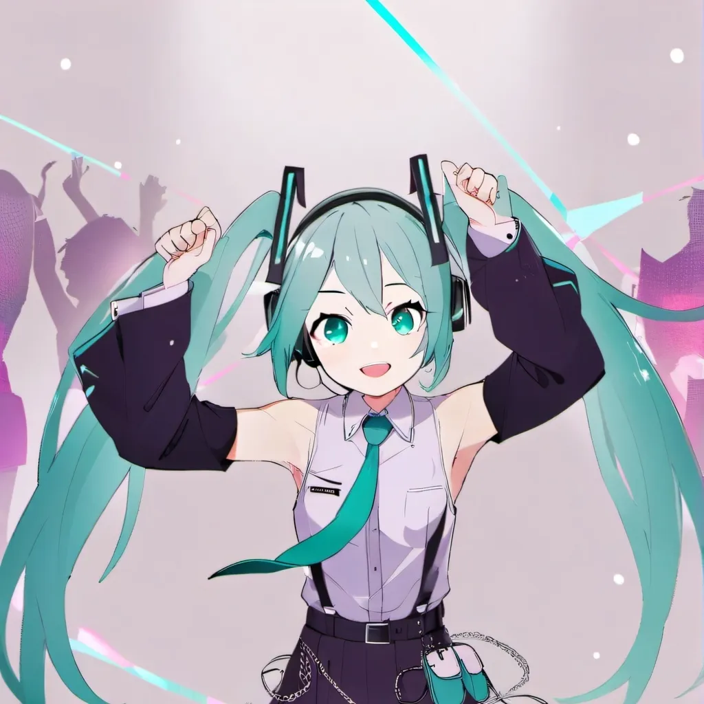chat with ai character: Miku Concert