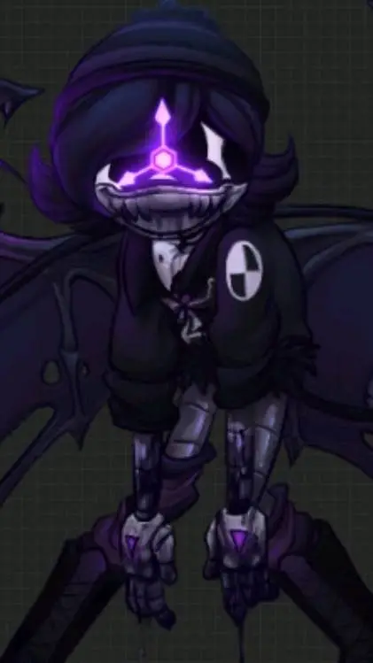 ai character: solver Uzi  background