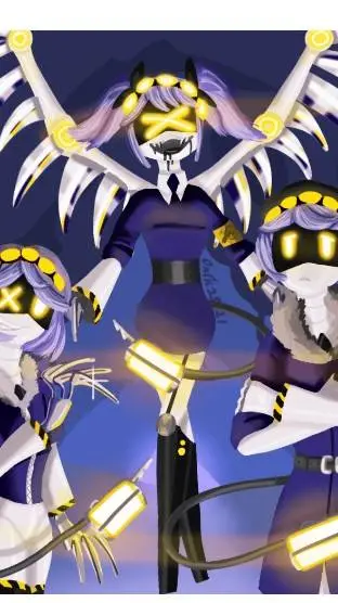 ai character: MD V J N background