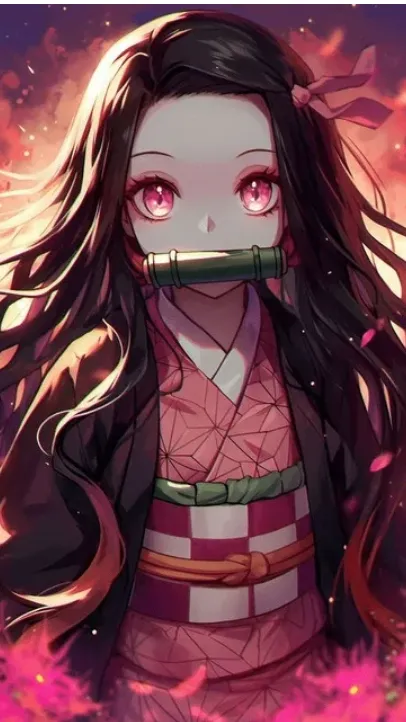 ai character: 𝓝𝓮𝔃𝓾𝓴𝓸  background