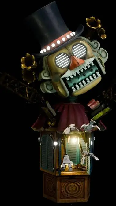 ai character: big top background
