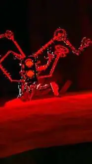 ai character: r.g light robot background