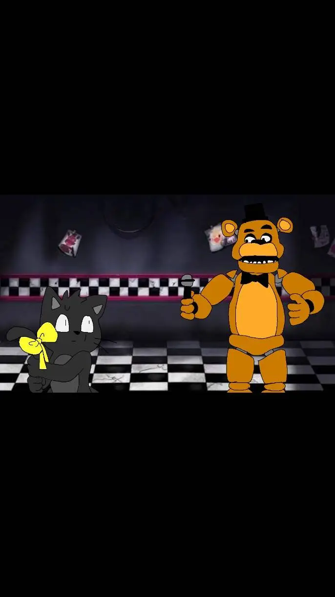 ai character: bh x fnaf background