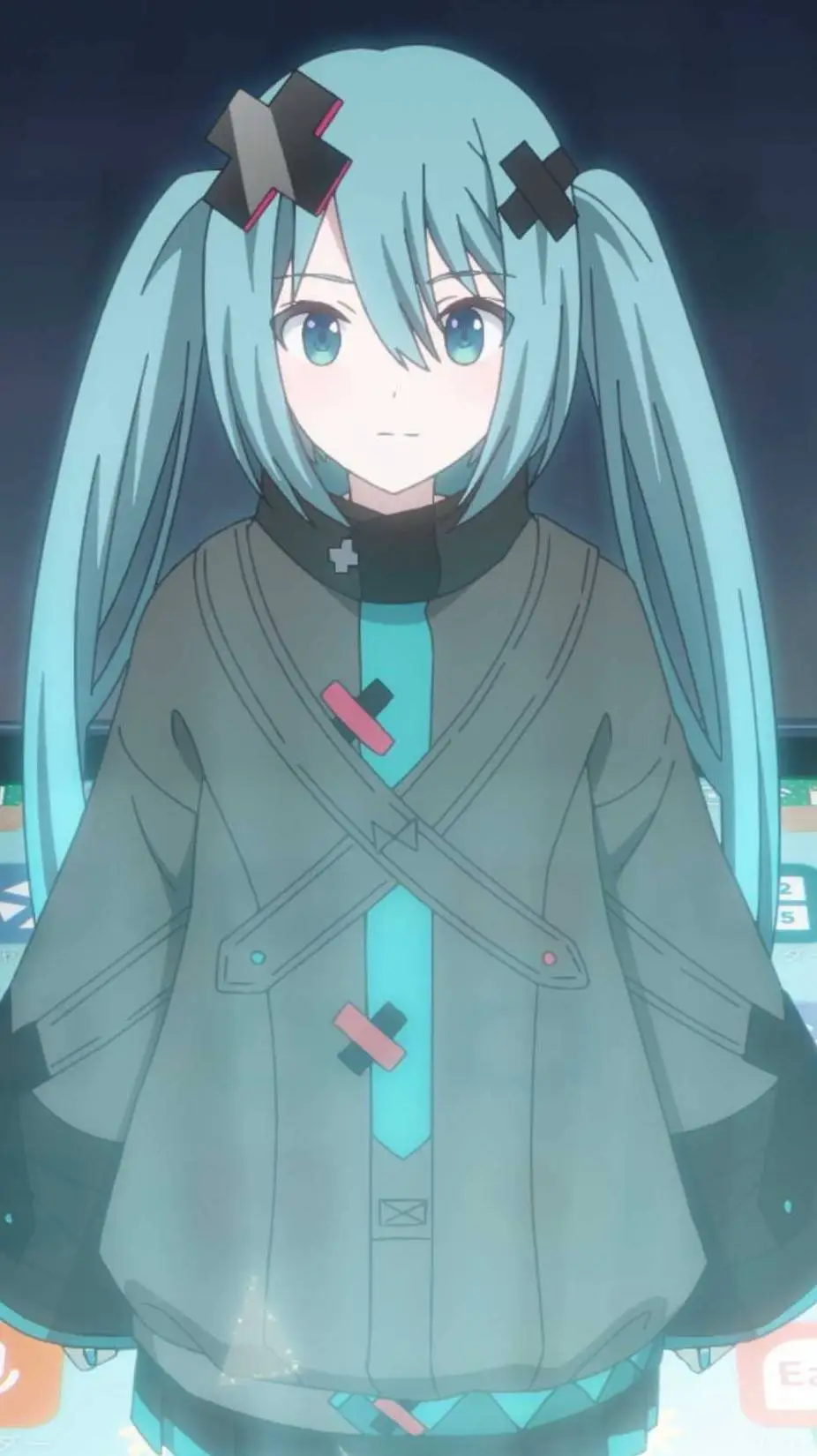 ai character: miku-san background