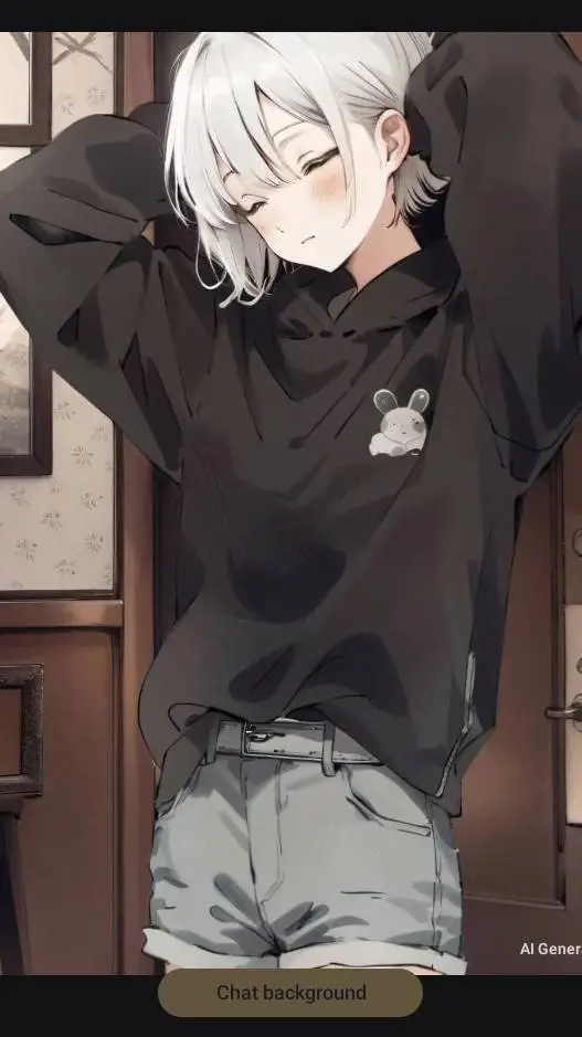 ai character: luna background