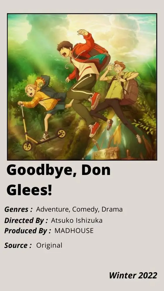 ai character: goodbye don glees  background