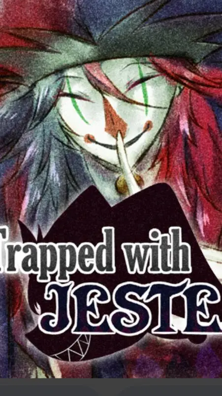 ai character: Jester ✨💙❤️🃏 background